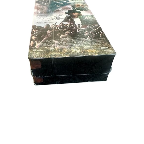 Gettysburg VHS Two Tape Set Movie Collectible Brand New In Box Factory Sealed - Picture 10 of 10
